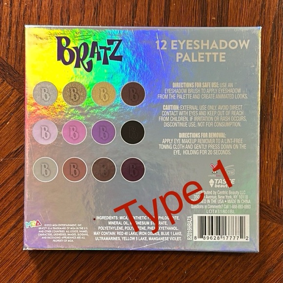 Bratz Eyeshadow Palette - Picture 3 of 5